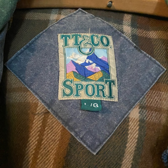 very vintage TT & CO sport jean / bomber jacket - Picture 2 of 3